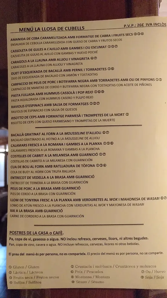 Menu_La Llosa de Cubells_Cubells_image_3