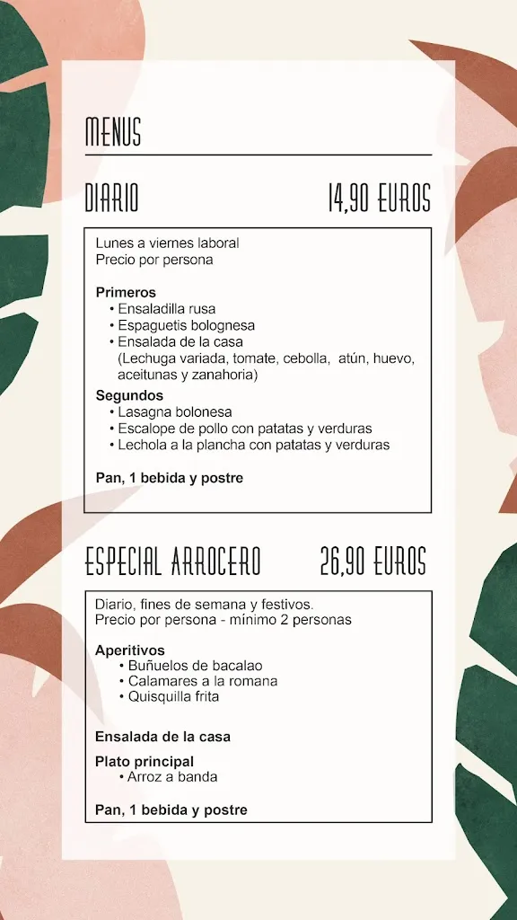 Menu_Valentí playa 1964_Guardamar del Segura_immagine_4