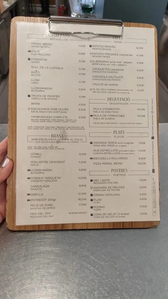 Menu_Restaurant del Llac_Castell de Mur_image_2