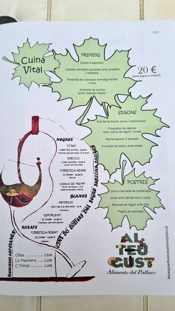 Menu_Hostal - Restaurant Buenos Aires_Castell de Mur_image_2