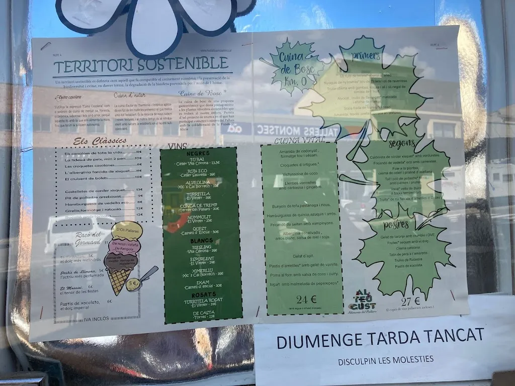 Menu_Hostal - Restaurant Buenos Aires_Castell de Mur_image_4