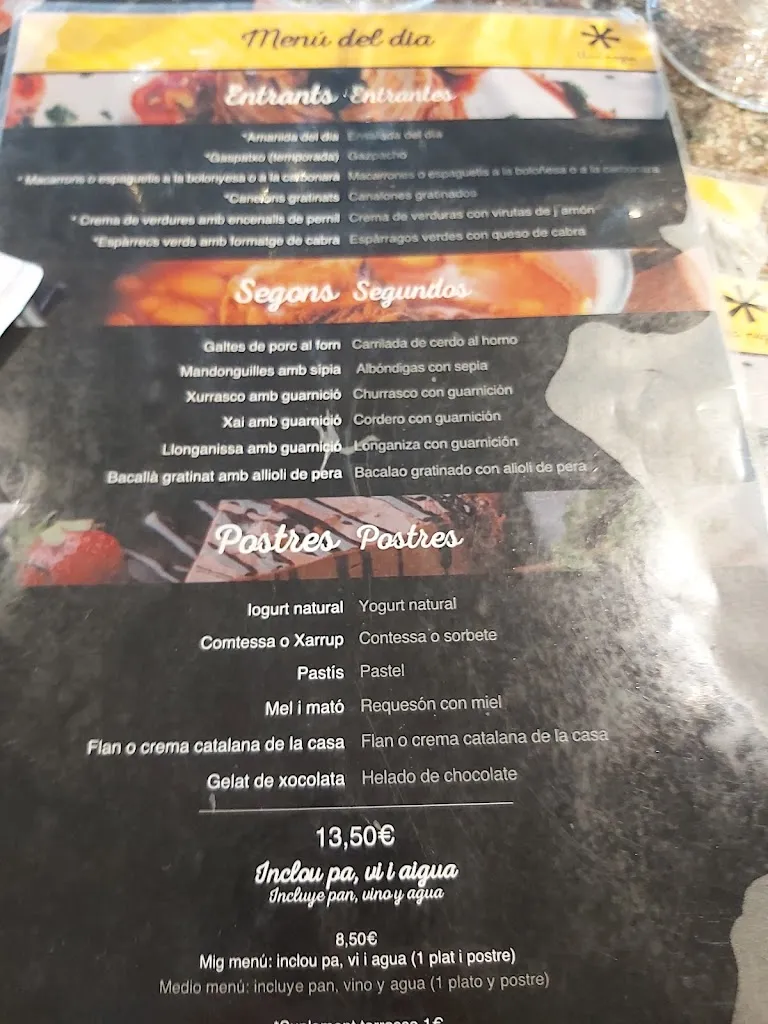 Menu_Llac Negre_Castell de Mur_image_2