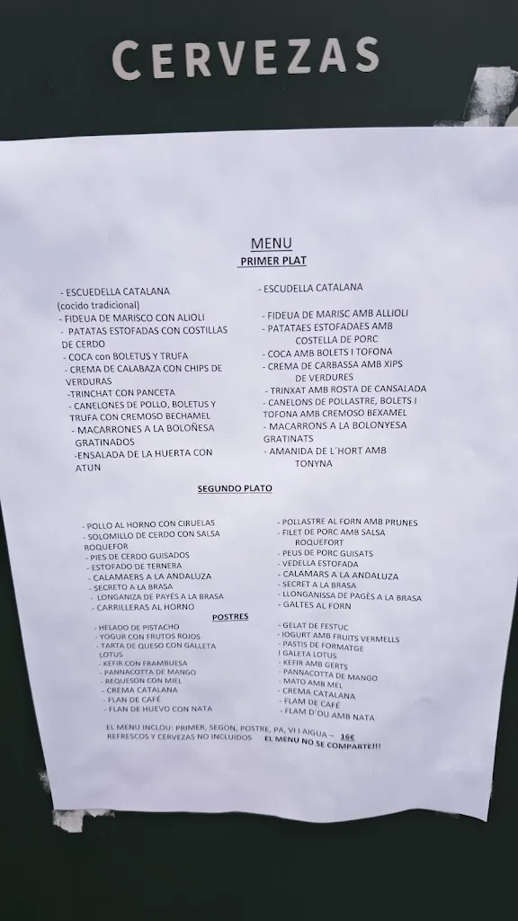 Menu_Les Vidrieres_Castell de Mur_image_3