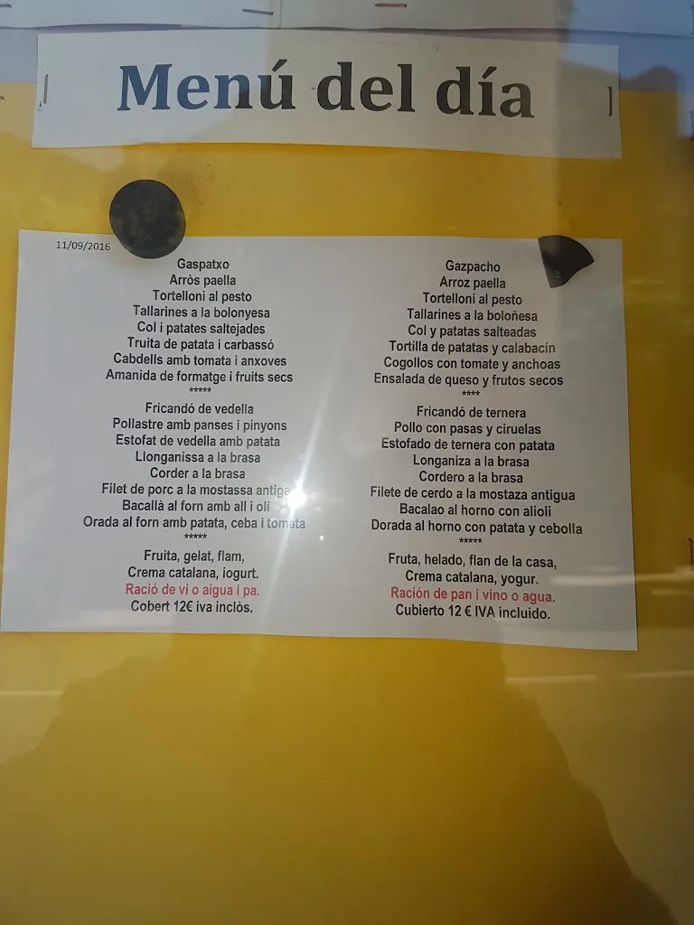 Menu_Restaurant Braseria SEGLE_Castell de Mur_image_4