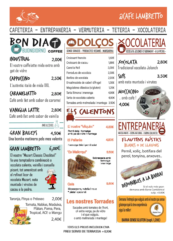 Menu_Cafè Lambretto_Castell de Mur_image_1
