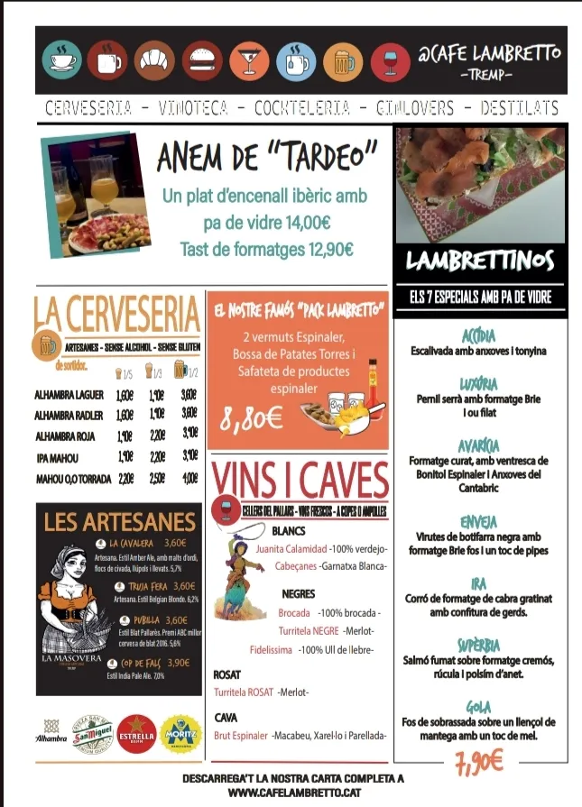Menu_Cafè Lambretto_Castell de Mur_image_3