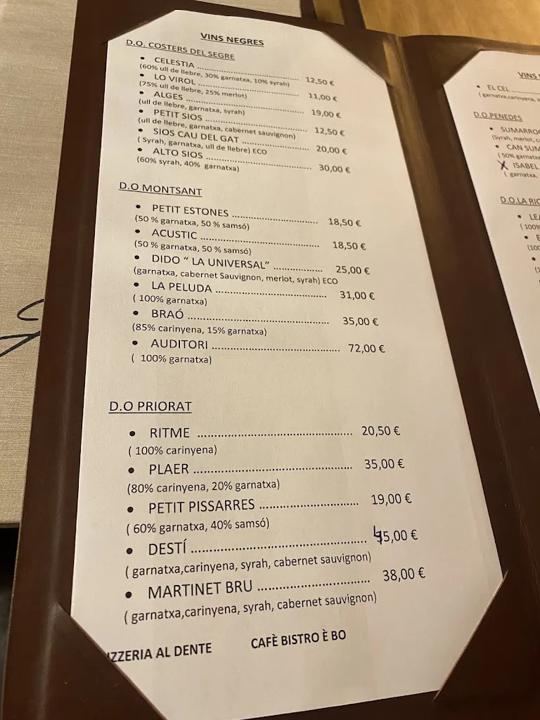 Menu_Pizzeria Al dente_Espot_image_1