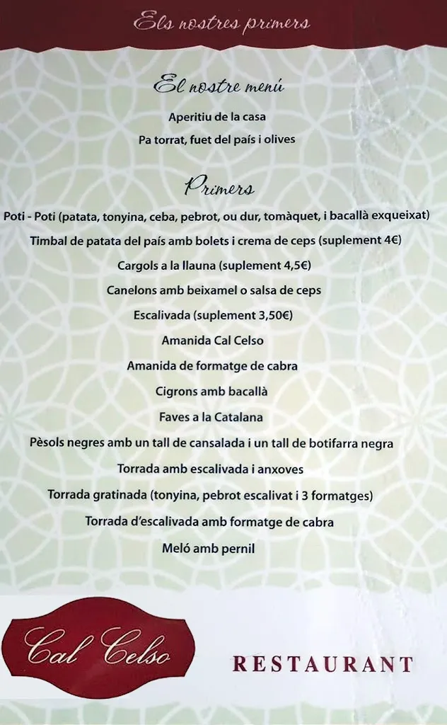 Menu_Cal Celso_Fígols i Alinyà_image_1