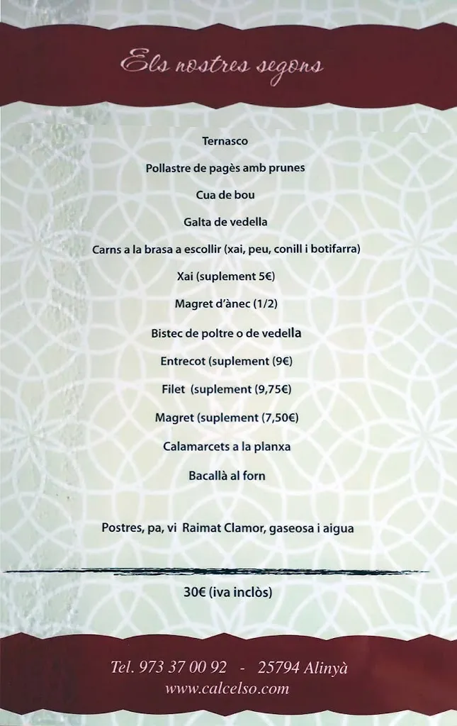Menu_Cal Celso_Fígols i Alinyà_image_2