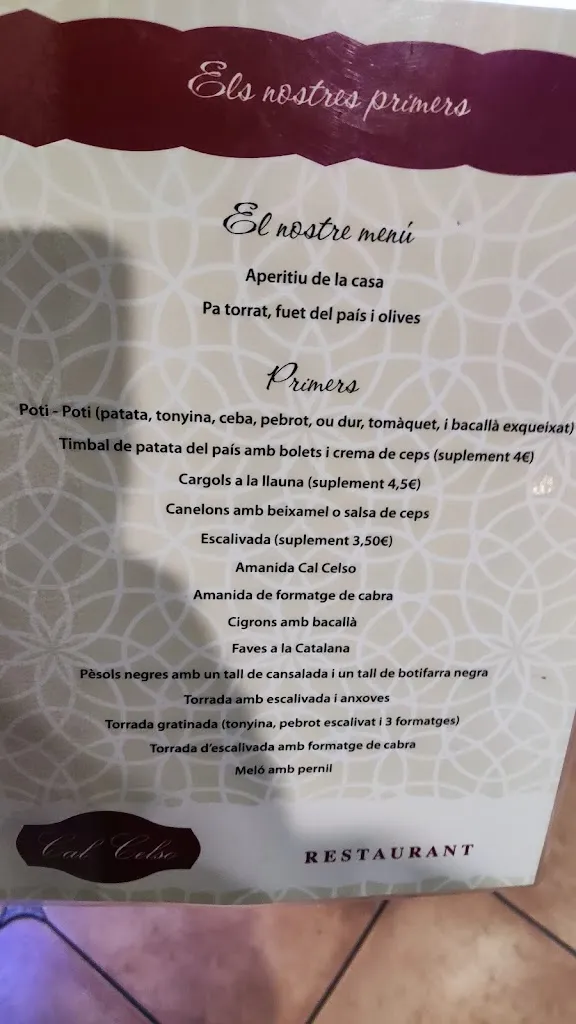 Menu_Cal Celso_Fígols i Alinyà_image_3