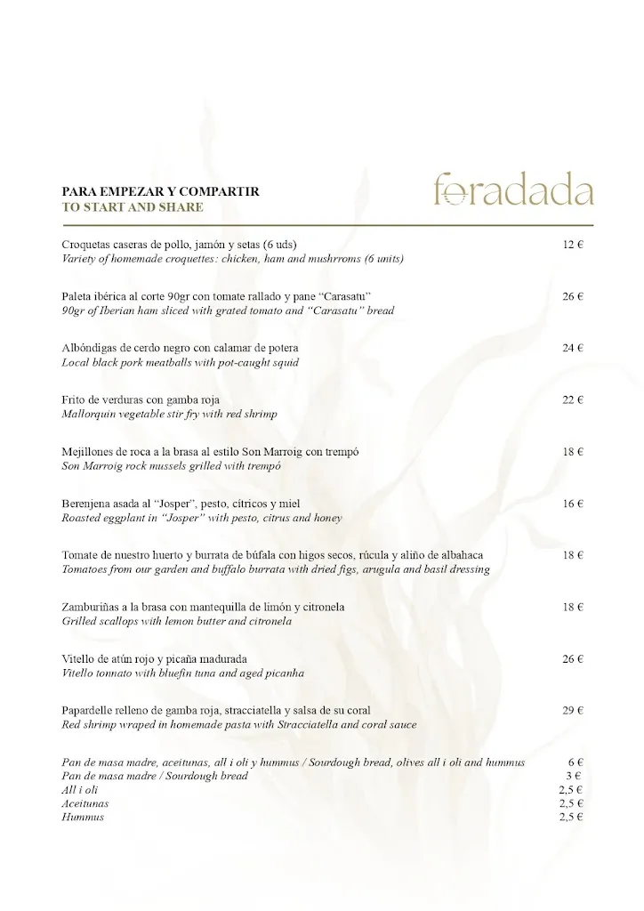 Menu_Foradada Restaurant_Foradada_image_1