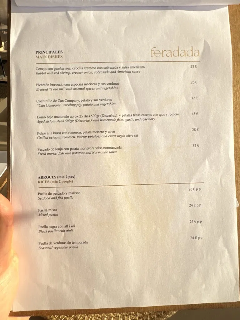 Menu_Foradada Restaurant_Foradada_image_4