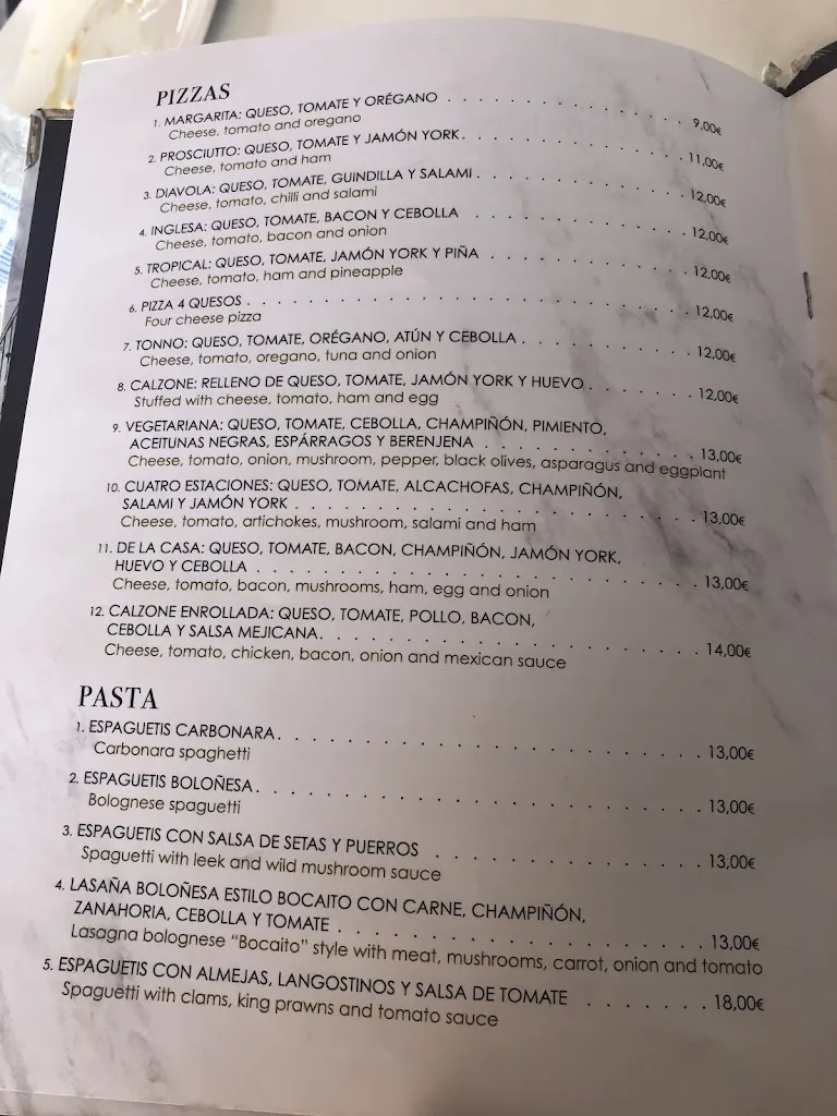 Menu_Restaurante El Bocaito Playa_Guardamar del Segura_image_3