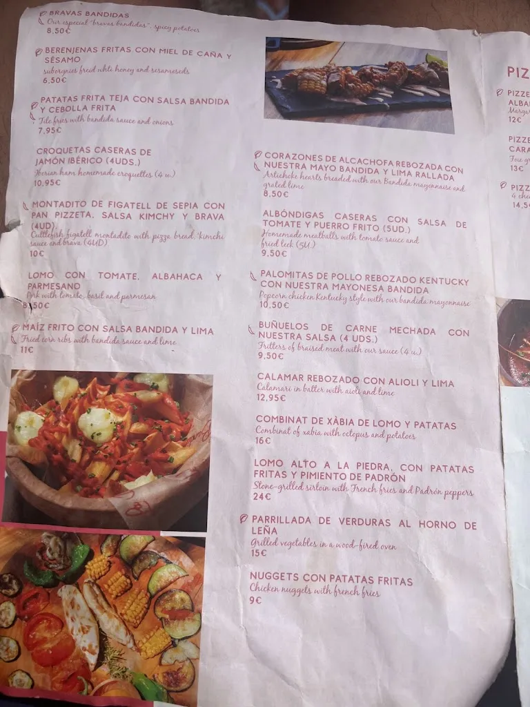 Menu_La Bandideta_Granadella La_image_1