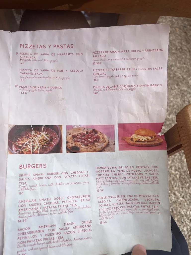 Menu_La Bandideta_Granadella La_image_2