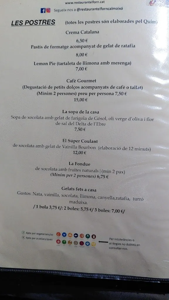 Menu_El Forn_Gósol_image_1