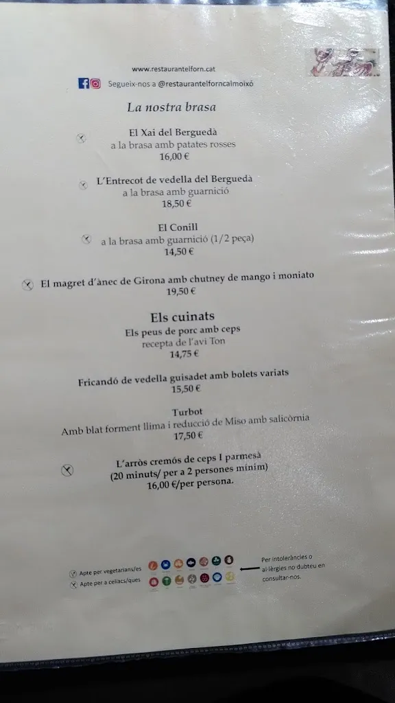 Menu_El Forn_Gósol_image_2
