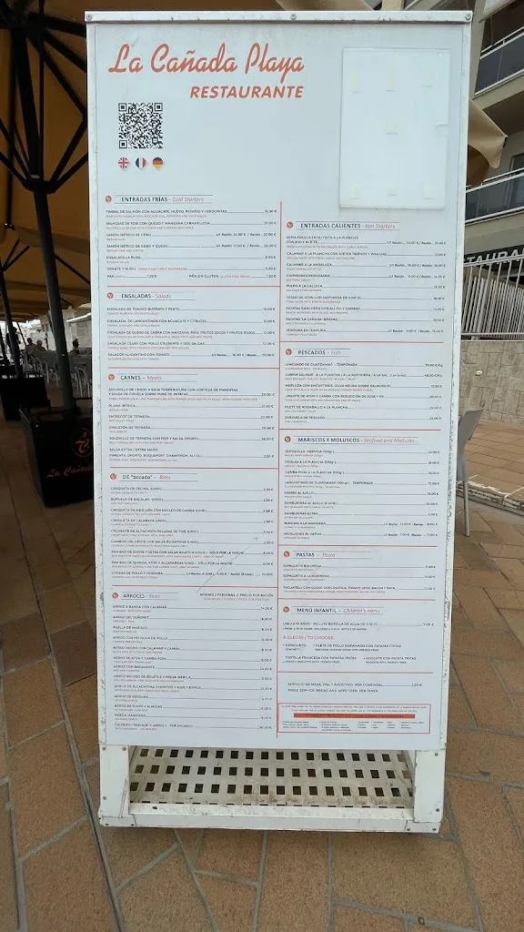 Menu_La Cañada Playa Restaurante_Guardamar del Segura_image_4