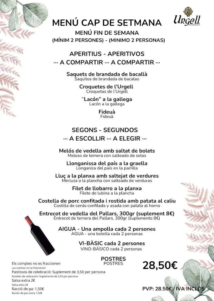 Menu_Restaurant Urgell_Gimenells i el Pla de la Font_image_1