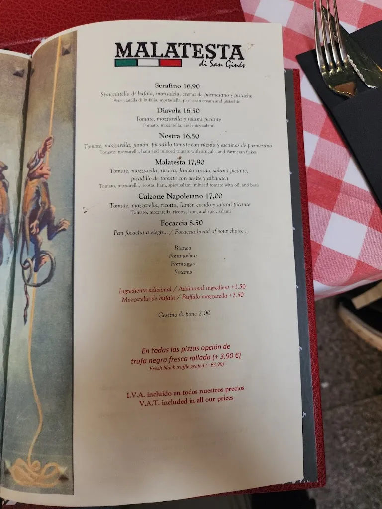 Menu_Malatesta di San Gines_Farrera_image_1