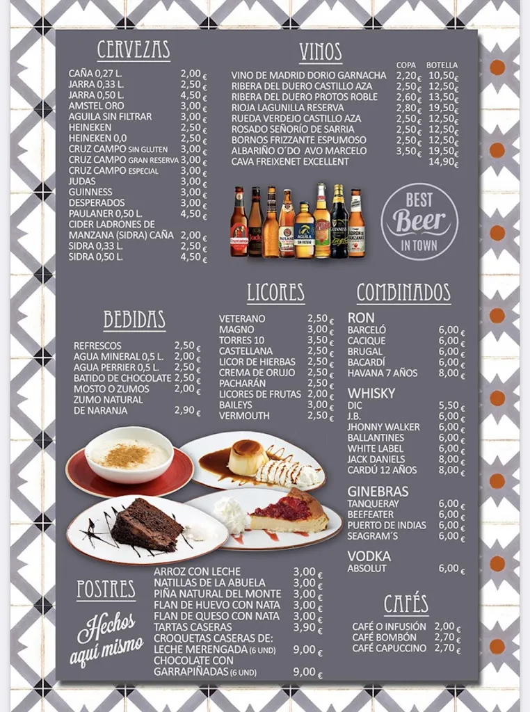 Menu_Taberna La Española_Farrera_image_4