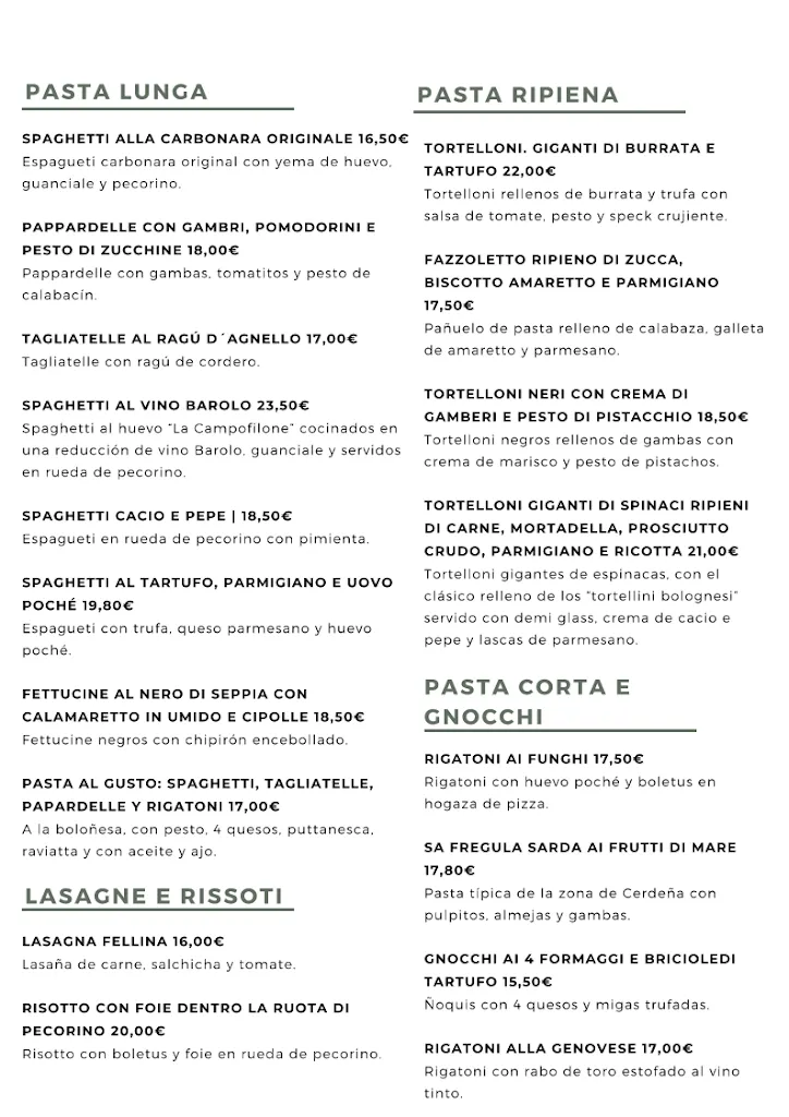 Menu_Fellina Chamberí | Restaurante Italiano Madrid_Farrera_image_1
