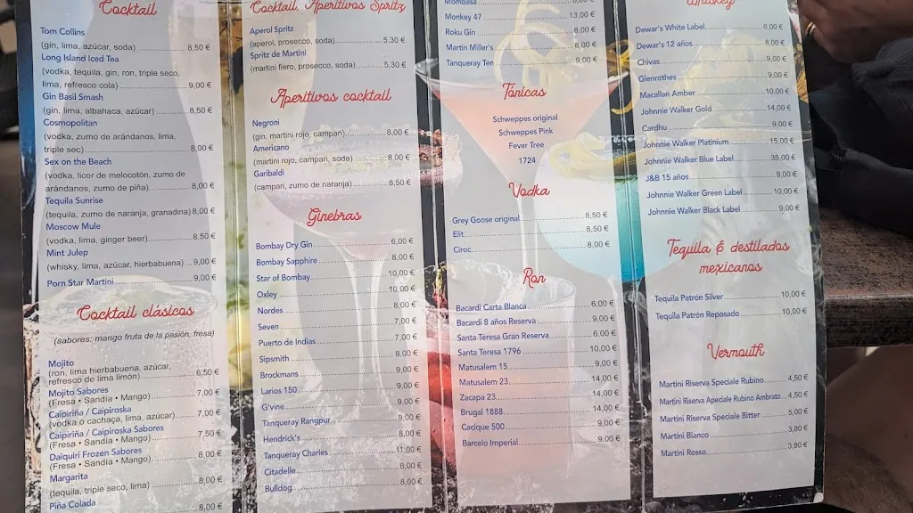 Menu_Bar restaurante Terraza Sotavento_Guardamar del Segura_image_1