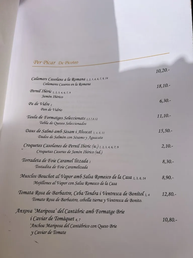 Menu_La Noguera Restaurant | Sant Llorenç de Montgai_Ivars de Noguera_immagine_1