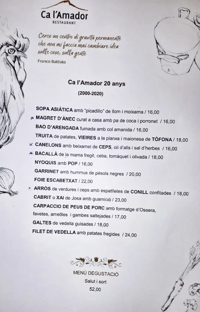 Menu_Restaurant Ca l'Amador_Josa i Tuixén_image_2