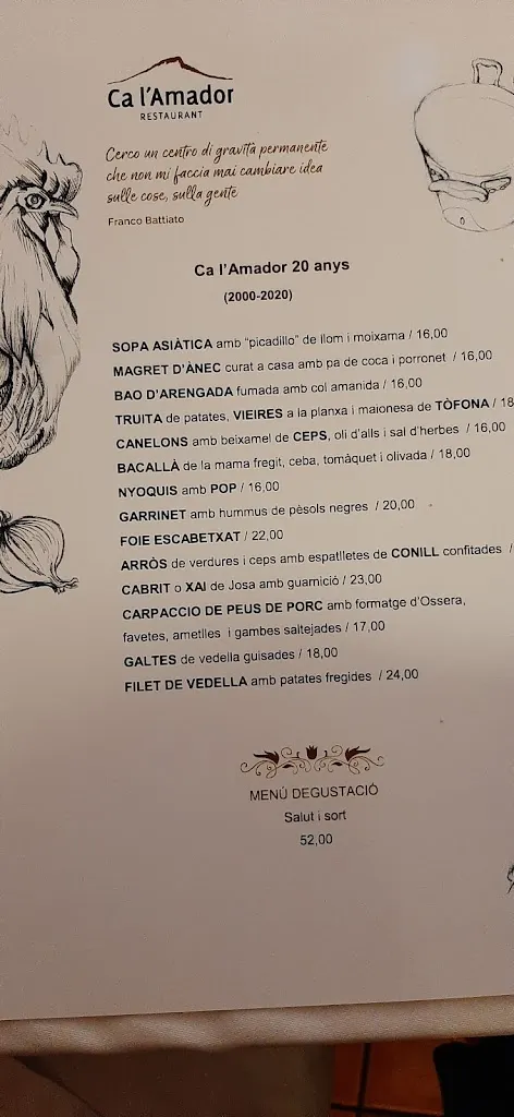 Menu_Restaurant Ca l'Amador_Josa i Tuixén_image_4