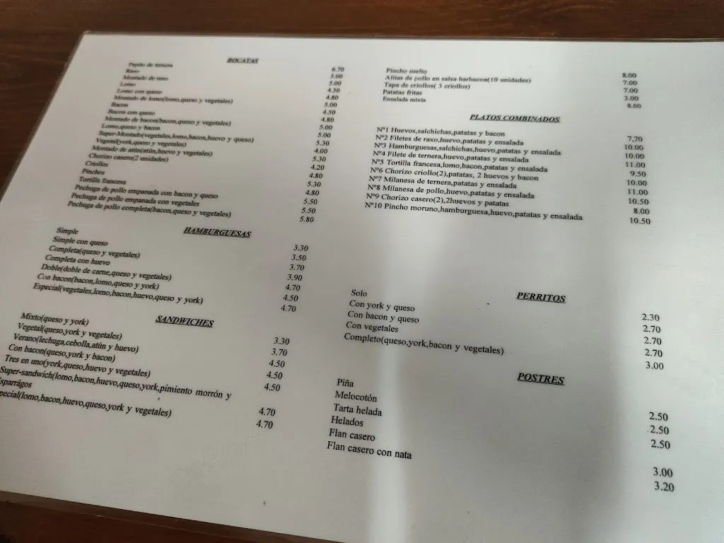 Menu_Mesón Boiro_Boiro_image_1