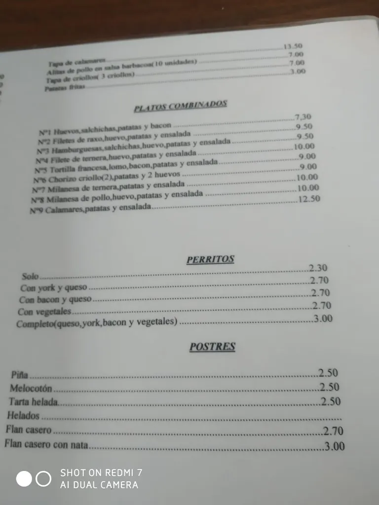 Menu_Mesón Boiro_Boiro_image_3