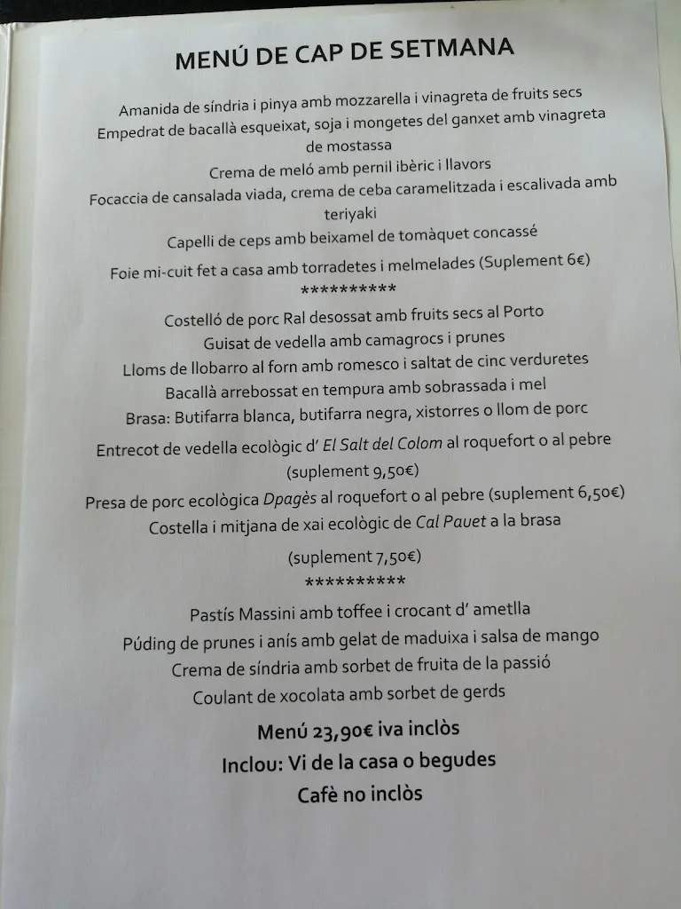 Menu_Restaurant Santa Llúcia _Guixers_image_1