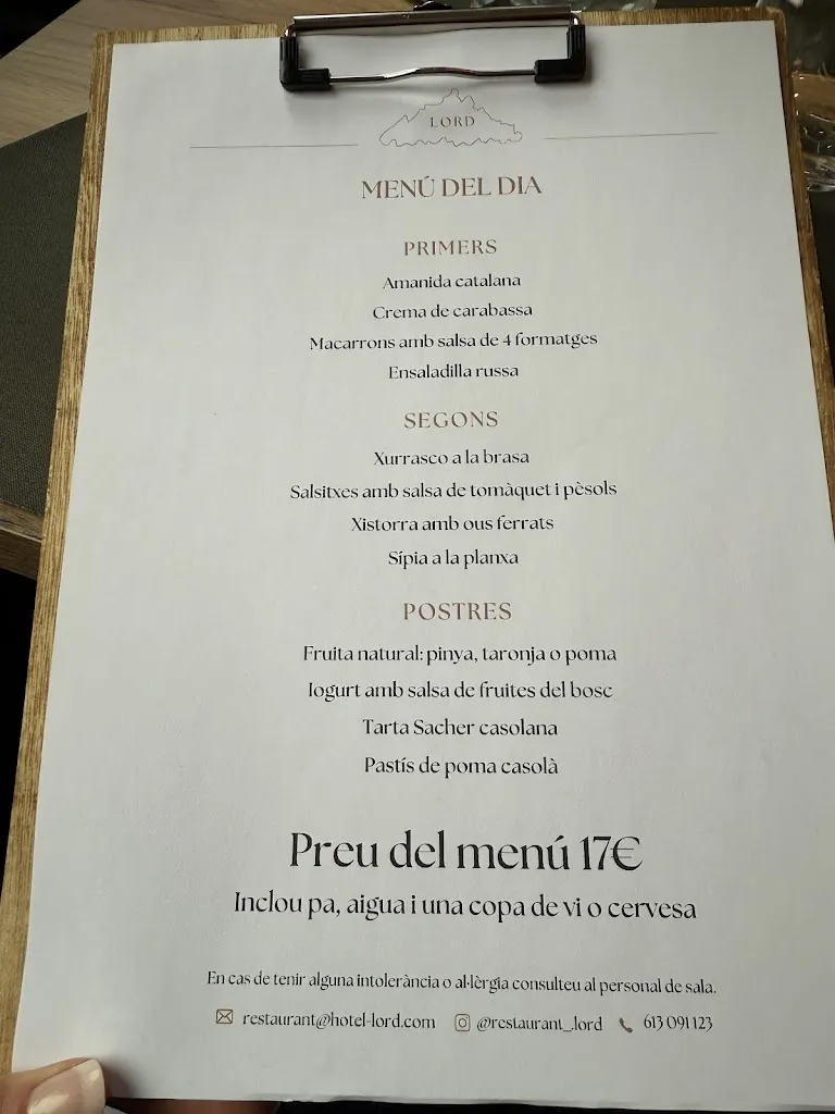 Menu_Restaurant Lord_Guixers_immagine_1