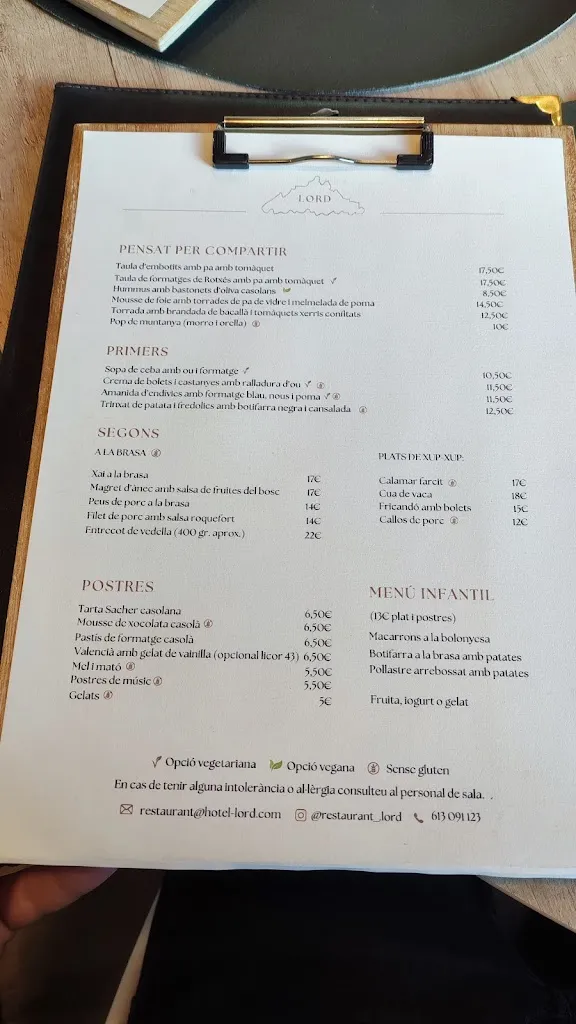 Menu_Restaurant Lord_Guixers_immagine_2