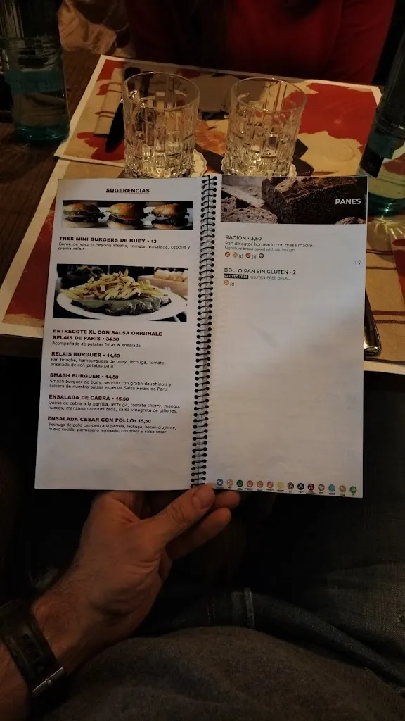 Menu_Relais de Paris - Restaurante Barrio Salamanca_Les_image_4