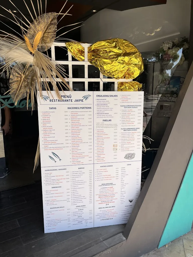 Menu_Jaime Playa_Guardamar del Segura_image_4