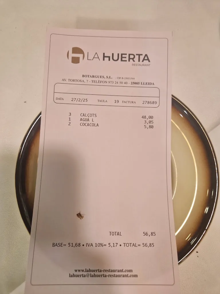 Sabina M_La Huerta_Lleida_review
