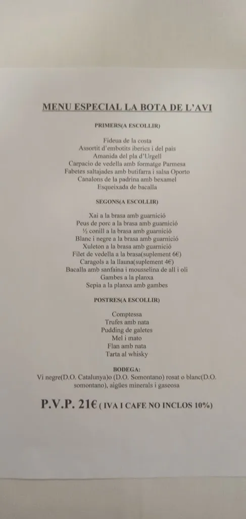 Menu_La Bota de l'Avi_Mollerussa_image_2