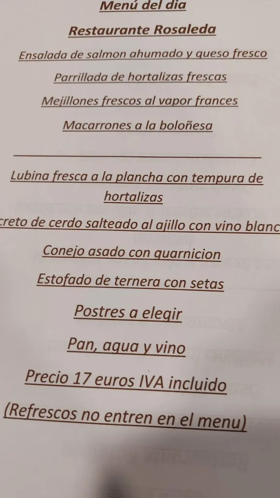 Menu_Restaurant Rosaleda_Montellà i Martinet_image_4