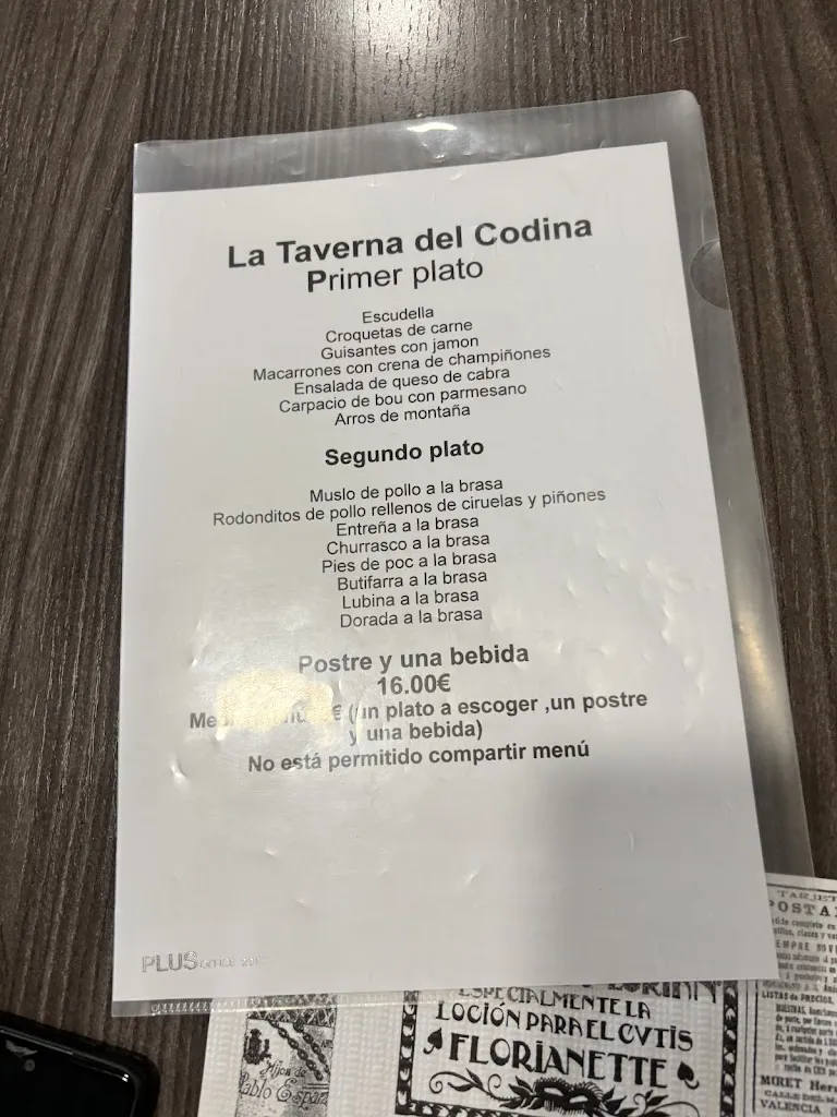 Jose jiménez_Taverna Del Codina_Montferrer i Castellbò_recensione