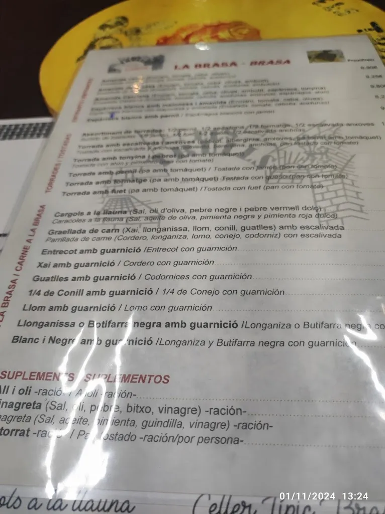 Menu_Els Trulls_Omells de na Gaia Els_image_1