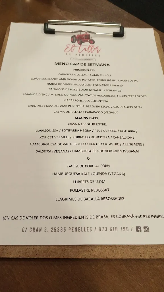 Menu_El Taller_Penelles_image_2