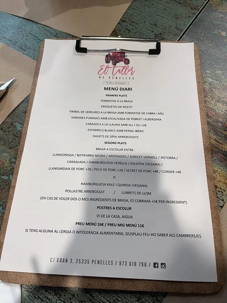 Menu_El Taller_Penelles_image_3