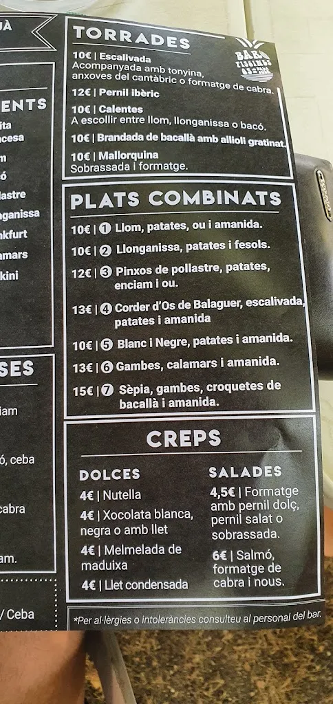 Menu_Bar Piscines Os de Balaguer_Os de Balaguer_image_1