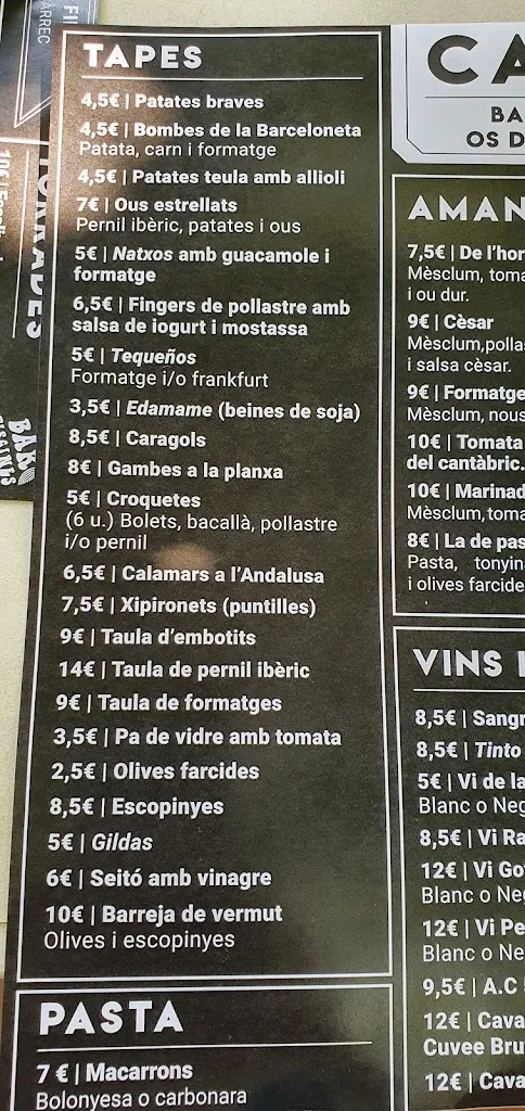 Menu_Bar Piscines Os de Balaguer_Os de Balaguer_image_4