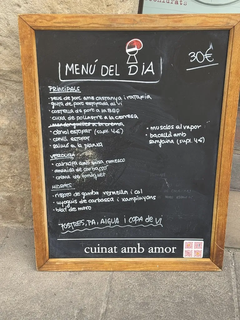 Menü_CAL POLDO XIC_Pinell de Solsonès_Bild_1