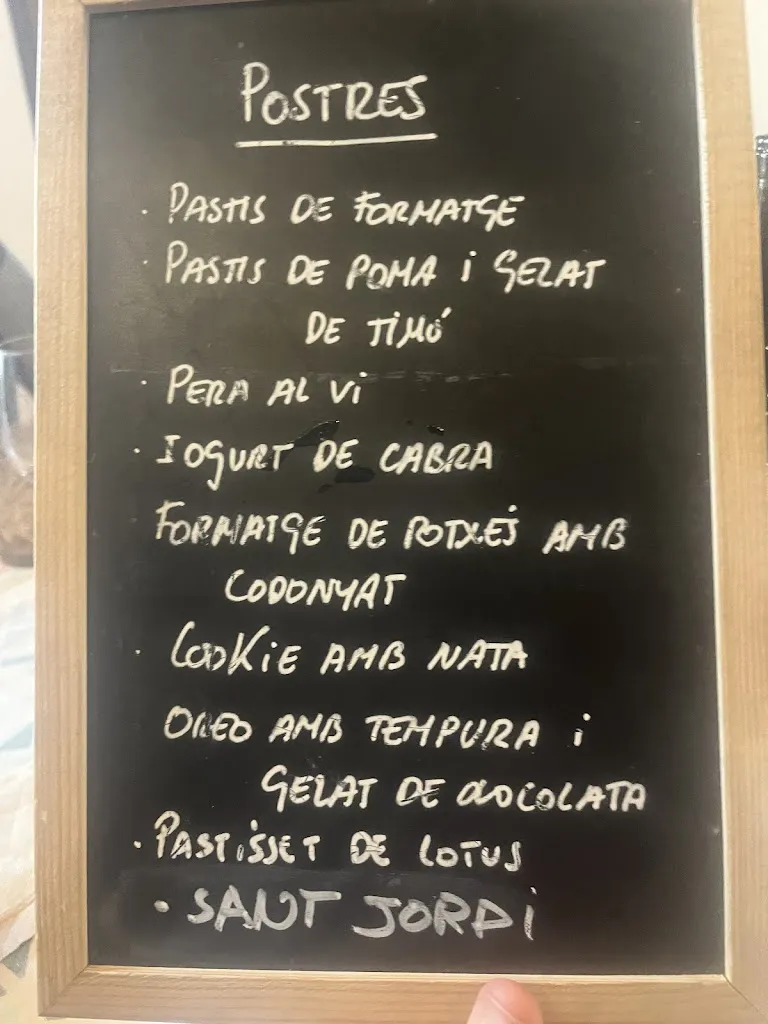 Menü_CAL POLDO XIC_Pinell de Solsonès_Bild_4