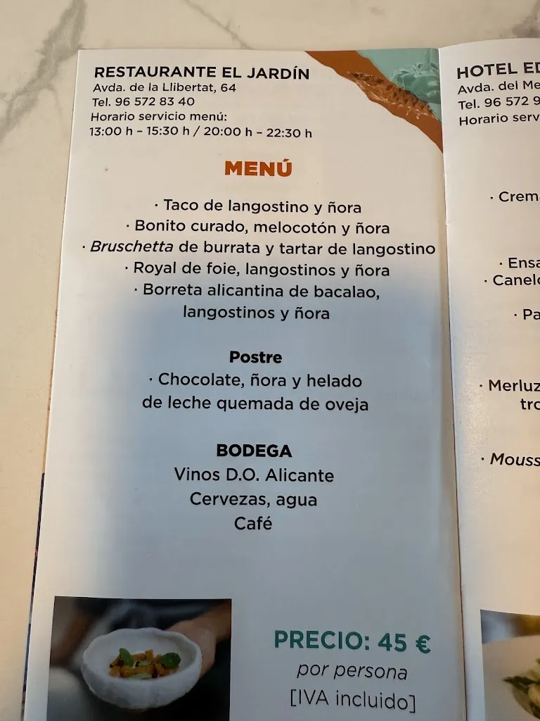 Menu_Ñam Restaurante_Guardamar del Segura_image_2