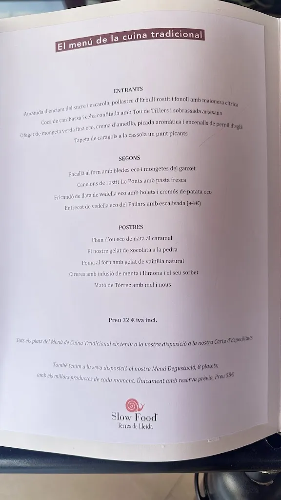 Menu_Lo Ponts Restaurant_Ponts_image_1